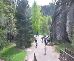 Vstup do skal, Pískovna