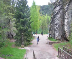 Vstup do skal, Pískovna