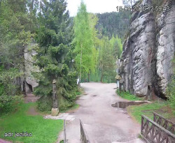 Vstup do skal, Pískovna