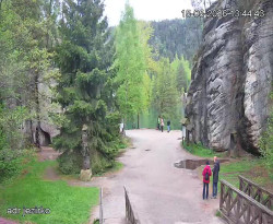 Vstup do skal, Pískovna