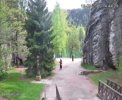 Vstup do skal, Pískovna