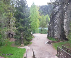 Vstup do skal, Pískovna