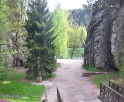 Vstup do skal, Pískovna