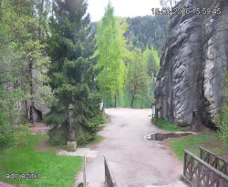 Vstup do skal, Pískovna