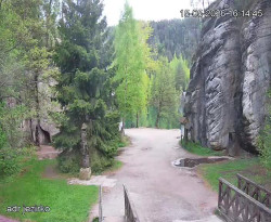 Vstup do skal, Pískovna