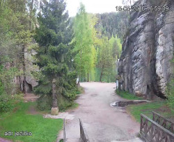Vstup do skal, Pískovna