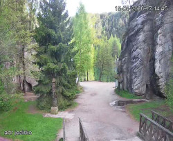 Vstup do skal, Pískovna