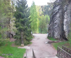 Vstup do skal, Pískovna