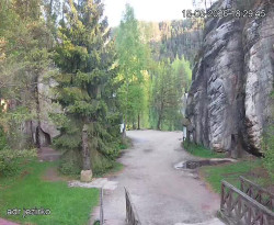 Vstup do skal, Pískovna