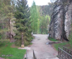Vstup do skal, Pískovna