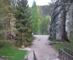 Vstup do skal, Pískovna
