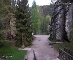 Vstup do skal, Pískovna