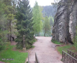 Vstup do skal, Pískovna
