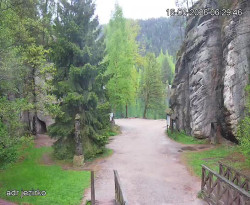 Vstup do skal, Pískovna