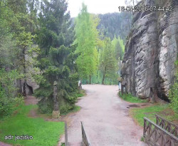 Vstup do skal, Pískovna