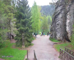Vstup do skal, Pískovna