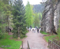 Vstup do skal, Pískovna