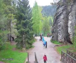 Vstup do skal, Pískovna