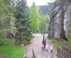 Vstup do skal, Pískovna
