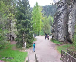 Vstup do skal, Pískovna