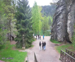 Vstup do skal, Pískovna