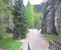Vstup do skal, Pískovna