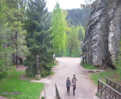 Vstup do skal, Pískovna