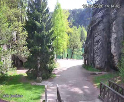 Vstup do skal, Pískovna
