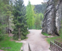 Vstup do skal, Pískovna