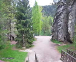 Vstup do skal, Pískovna