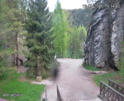 Vstup do skal, Pískovna