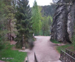 Vstup do skal, Pískovna