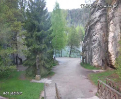 Vstup do skal, Pískovna