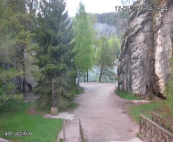 Vstup do skal, Pískovna