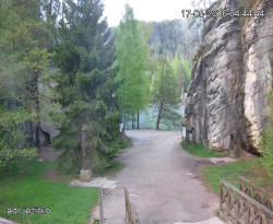 Vstup do skal, Pískovna