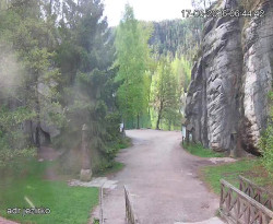 Vstup do skal, Pískovna
