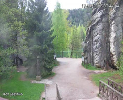 Vstup do skal, Pískovna