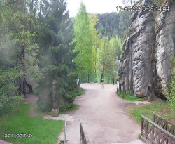 Vstup do skal, Pískovna