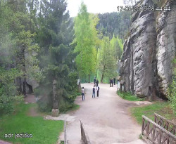 Vstup do skal, Pískovna