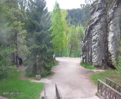 Vstup do skal, Pískovna