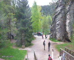 Vstup do skal, Pískovna