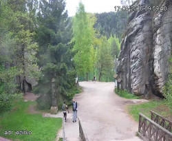 Vstup do skal, Pískovna