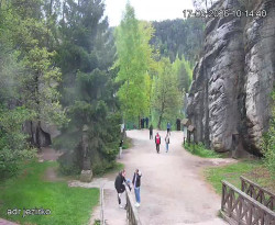 Vstup do skal, Pískovna