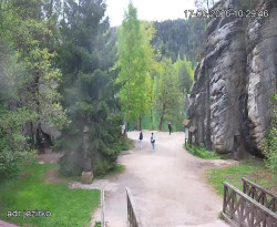 Vstup do skal, Pískovna