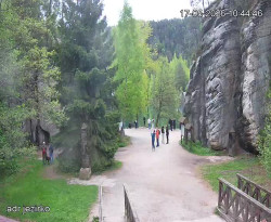 Vstup do skal, Pískovna