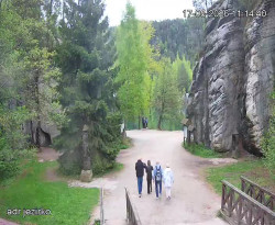 Vstup do skal, Pískovna
