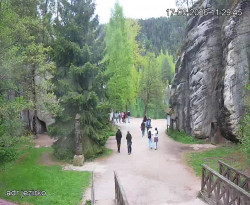 Vstup do skal, Pískovna