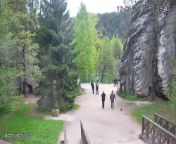 Vstup do skal, Pískovna