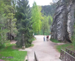 Vstup do skal, Pískovna