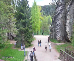 Vstup do skal, Pískovna